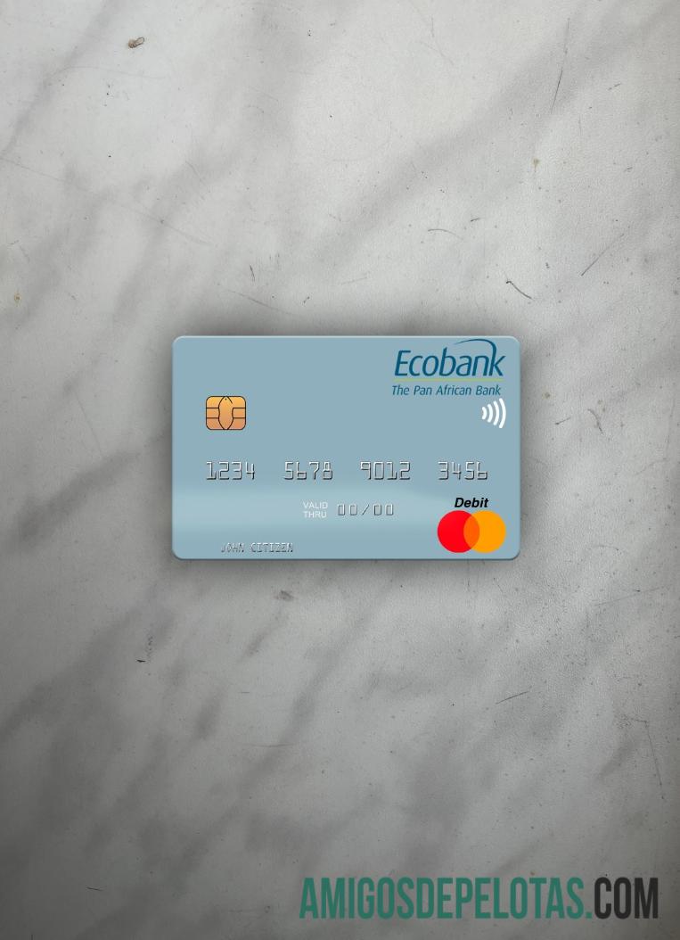 Senegal Ecobank Senegal Mastercard Photolook Frente baixar para verificação